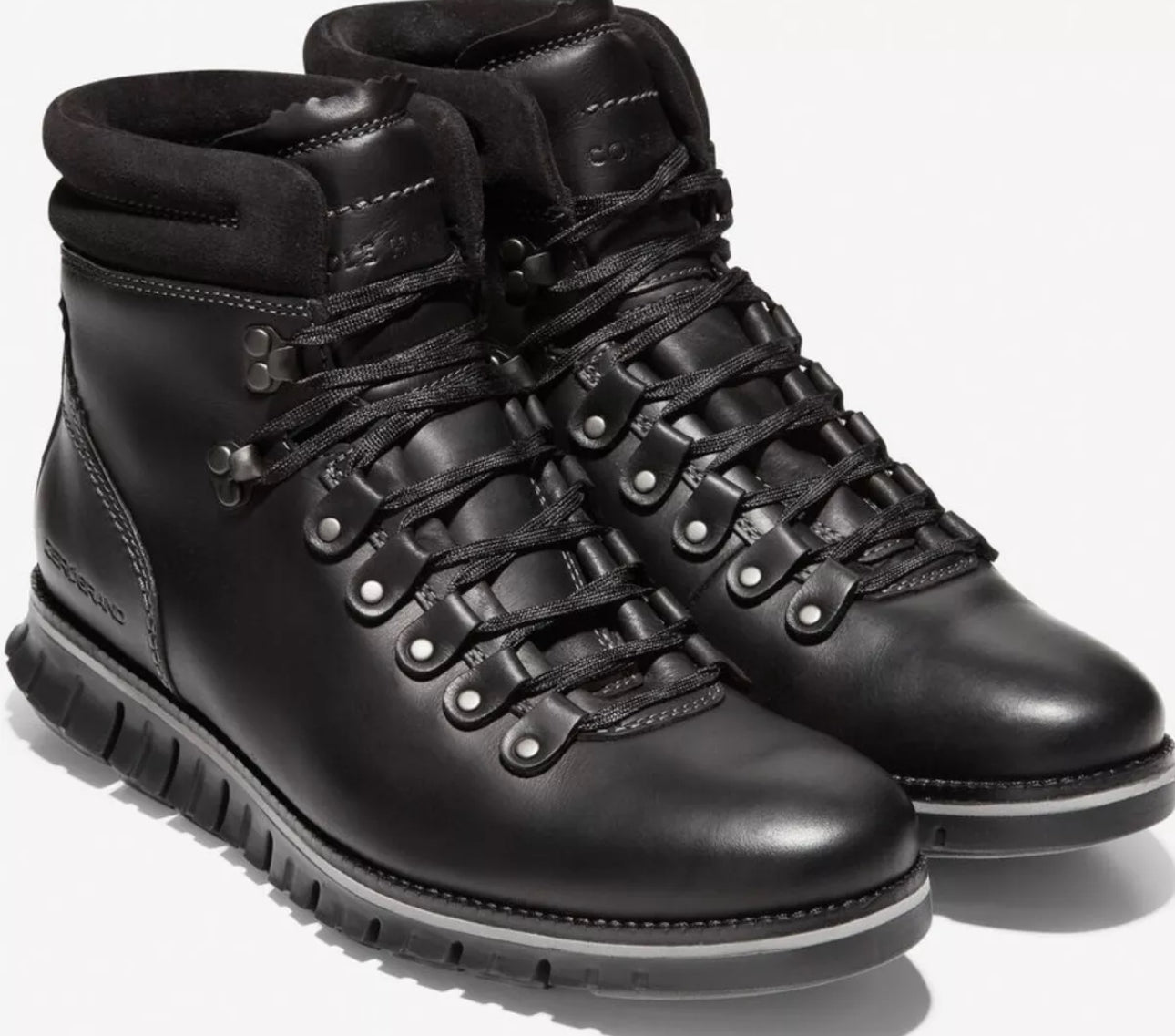 Cole Haan MEN Zerogrand HIKER WP-BLACK LEAHTER