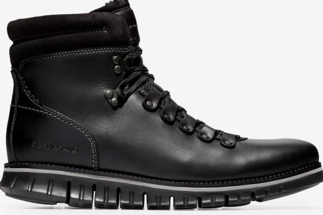 Cole Haan MEN Zerogrand HIKER WP-BLACK LEAHTER